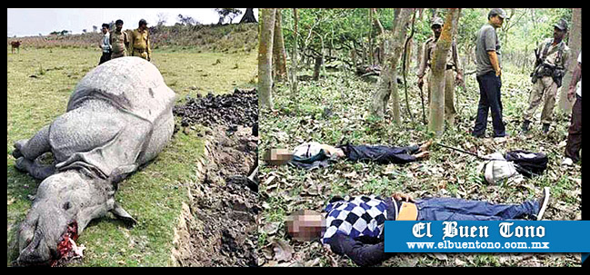 asesinan dos cazadores