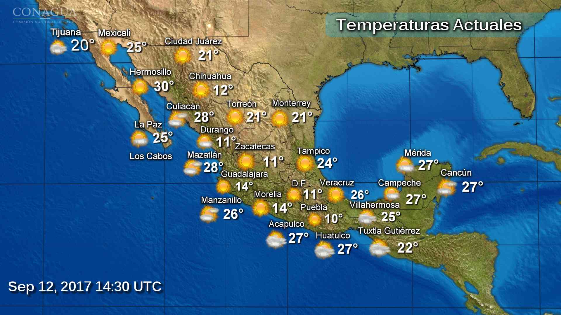 Condici n del Clima para hoy 12 de septiembre El Buen Tono
