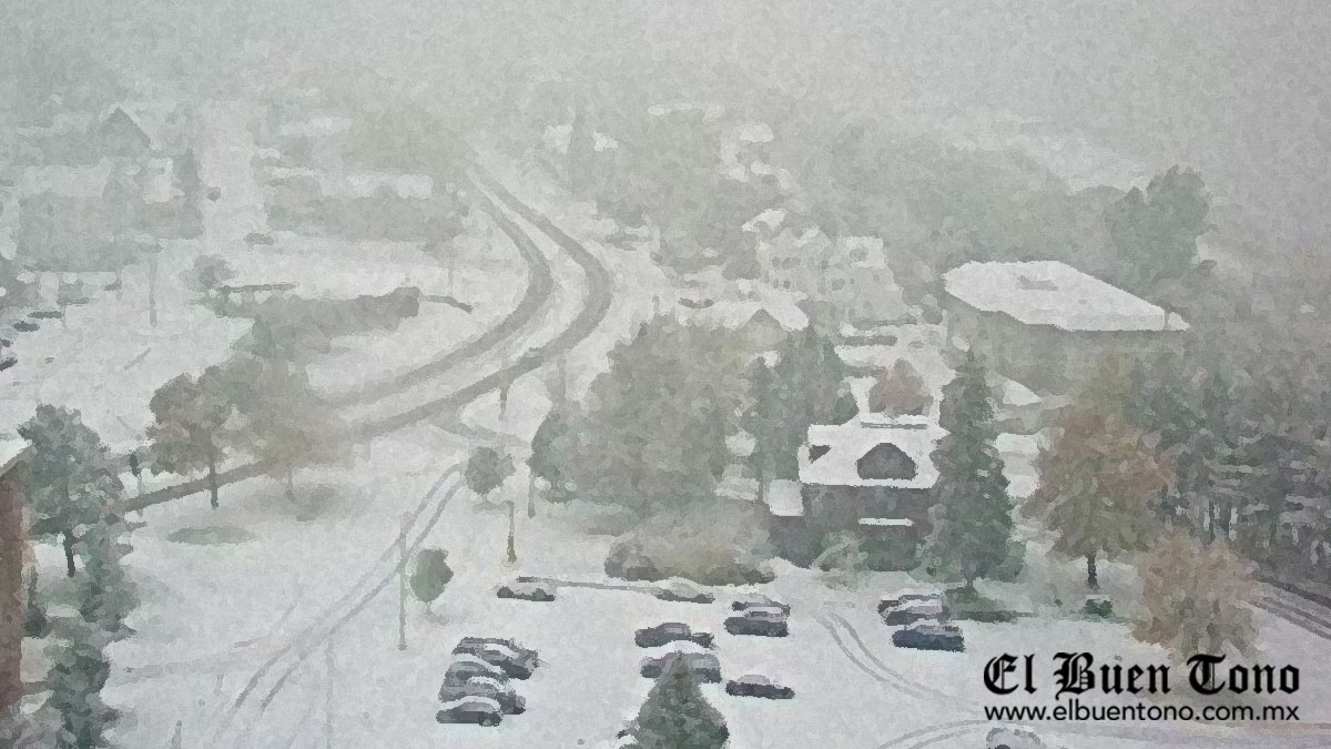 Se registran nevadas en Estados Unidos El Buen Tono