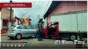 Choque deja solo daños materiales en Huatusco