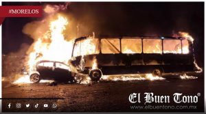 Cuatro mvert0s y más de 10 heridos tras choque e incendio en la México-Cuernavaca