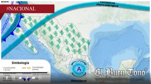 Nuevo frente frío 34 provocará lluvias, vientos y heladas en varias regiones de México