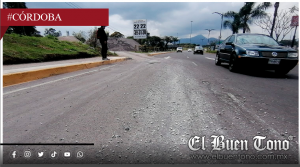 Señalan riesgo de accidentes por grava regada en el bulevar Tratados de Córdoba