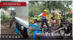 Indigente provoca incendio en vivienda de la colonia San José, en Fortín
