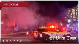 Movilización en zona hotelera de Cancún por incendio en instalaciones turísticas