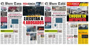 Las portadas de hoy en El Buen Tono, 04 marzo 2026