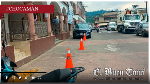 Alcaldesa de Chocamán enfrenta críticas por quitar puestos de vendedores ambulantes para estacionar su camioneta