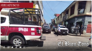 Huatusco amanece con operativo tras reporte de sujetos arm4dos en hotel del centro