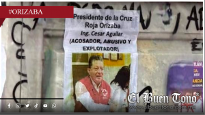Denuncia contra presidente de la Cruz Roja Orizaba en marcha del 8M