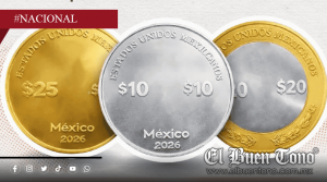 México tendrá monedas conmemorativas del Mundial 2026; incluirán piezas de oro, plata y bimetálica