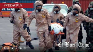 Marina ensaya respuesta ante amεn4za química y nuclear en puerto de Veracruz rumbo al Mundial 2026