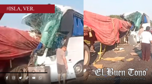 Autobús, tráiler y auto se impactan: 4 mu3rtos y 15 heridos