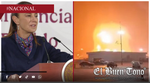 FGR contradice a Sheinbaum: incendio en Dos Bocas ocurrió dentro de la refinería