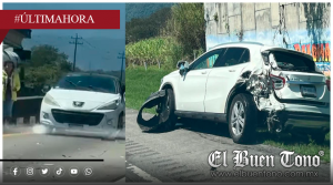 Choque en la autopista Córdoba-Orizaba deja dos lesionados en Ixtaczoquitlán