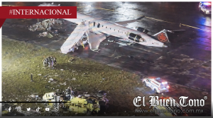 Avión de Air Canada choca contra camión de bomberos en Nueva York: Mueren dos y hay más de 40 heridos