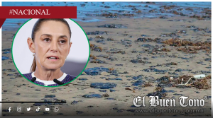 Sheinbaum descarta catástrofe ambiental en el Golfo de México por derrame de crudo