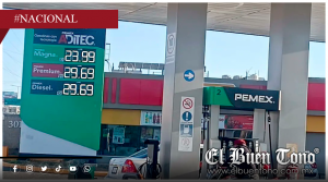 Gasolineros aceptan tope “voluntario” de 28.50 pesos al diésel; Sheinbaum pide que baje más