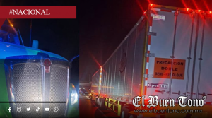 Recuperan tráiler robado con medicamentos valuados en 2 millones de pesos
