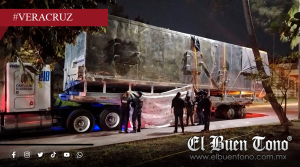 Trailero causa destrozos en Veracruz y es detenido bal4zos por SSP