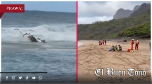 Mver3n 3 personas tras caída de helicóptero turístico en Hawái