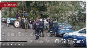 Choque y salida del camino deja una persona les¡onada