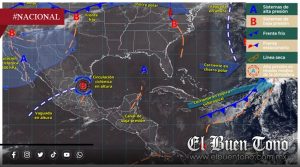 Prevén lluvias fuertes y altas temperaturas en gran parte del país este 22 de marzo