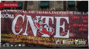 CNTE bloquea Paseo de la Reforma en segundo día de paro nacional