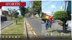 Avanza Fortín en la limpieza de áreas verdes