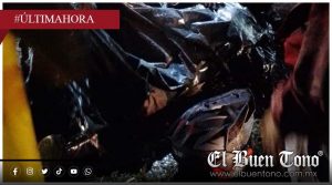 Derrapa motociclista sobre la carretera federal Fortín-Huatusco y termina hɛrido