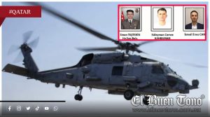 Helicóptero militar se desploma en Qatar; hay 6 mvertos y un desaparecido