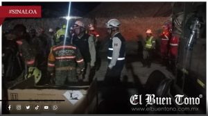 Refuerzan rescate de mineros s3pultados en Sinaloa; suman 300 elementos en la zona