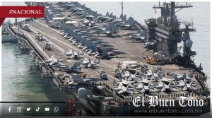 Presencia del portaaviones USS Nimitz en el Pacífico mexicano reaviva el debate sobre la soberanía en México