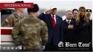 Trump rinde homenaje a seis s0ldados de EU muɛrt0s en αtαquɛ con dr0n en Kuwait