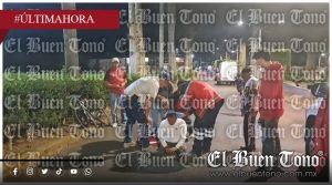 Ciclista lesionado al caer de su bicicleta en Huatusco