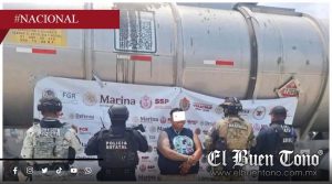 Aseguran pipa con hidrocarburo ilegal en operativo en Las Choapas