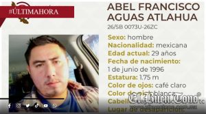 Buscan a Abel Francisco, joven desaparecido en Tezonapa