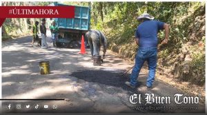 Aplican mezcla asfáltica en Fortín Viejo y Avenida 1