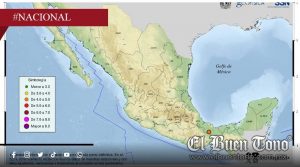 Sismo de magnitud 4.0 se registra al suroeste de Sayula de Alemán, Veracruz