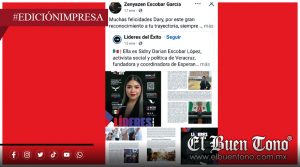 Zenyazen busca imponer a su hija; a pesar de su desempeño legislativo