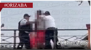 POLICÍAS DE ORIZABA PONEN EN RIESGO A DETENIDO DURANTE INTERVENCIÓN EN PUENTE; SURGEN DUDAS SOBRE SU CAPACITACIÓN