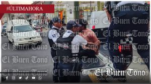 Detienen a sujeto por alterar el orden público en pleno centro de Orizaba