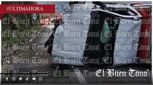 Volcadura de camioneta genera movilización de cuerpos de emergencia en la autopista Ciudad Mendoza–Orizaba