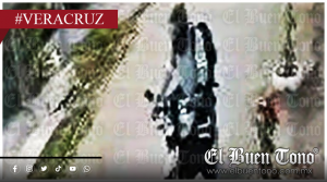 Atr0pe11a y m4t4 a perrita; motociclista huye sin detenerse en Veracruz