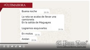 Alerta por robos en la autopista Maltrata–Esperanza
