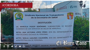 Trabajadores del Hospital Yanga también protestan.