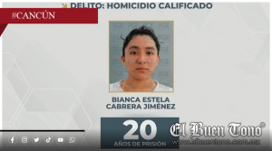 Mujer as3sina a su madre tras discusión; Recibe sentencia de 20 años en Quintana Roo