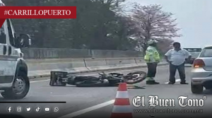 Identifican a motociclista fallecido tras ser arrollado en autopista Córdoba–Veracruz
