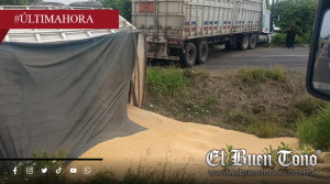 Se desprende semirremolque y vuelca en autopista Cosamaloapan–La Tinaja; bloquea circulación