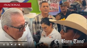 Protesta revienta evento de Rubén Rocha en Sinaloa ante presencia de embajador de EU
