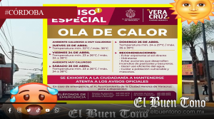 Ola de calor y evento de Surada disparan sensación térmica en Córdoba; Se esperan máximas de hasta 38°C